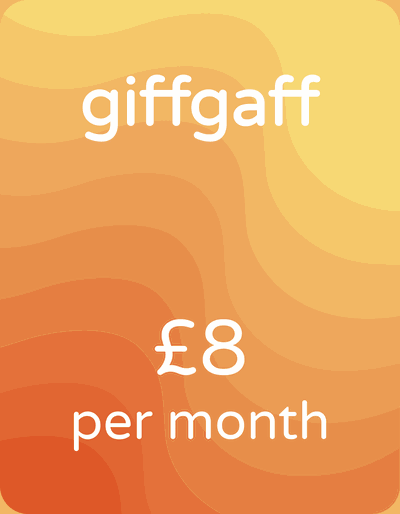 giffgaff £8/mo