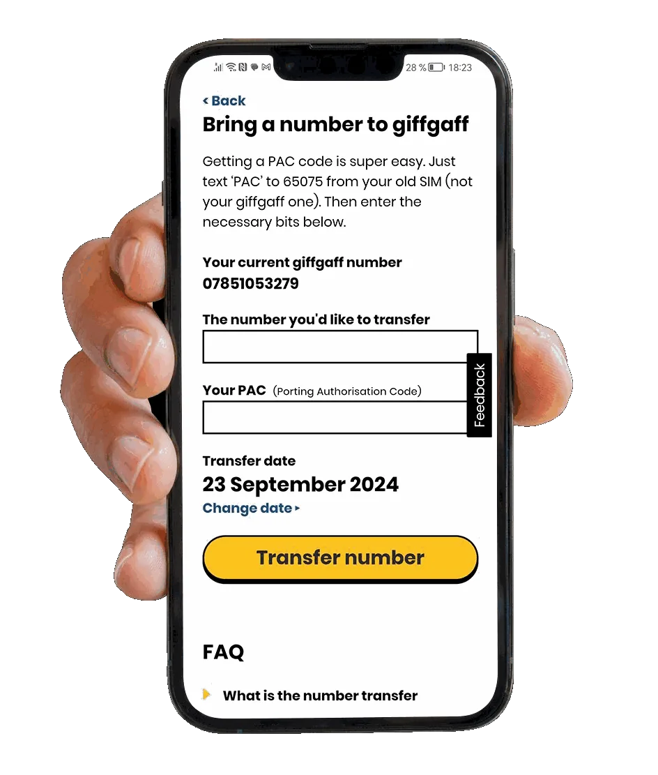 giffgaff app screenshot 5